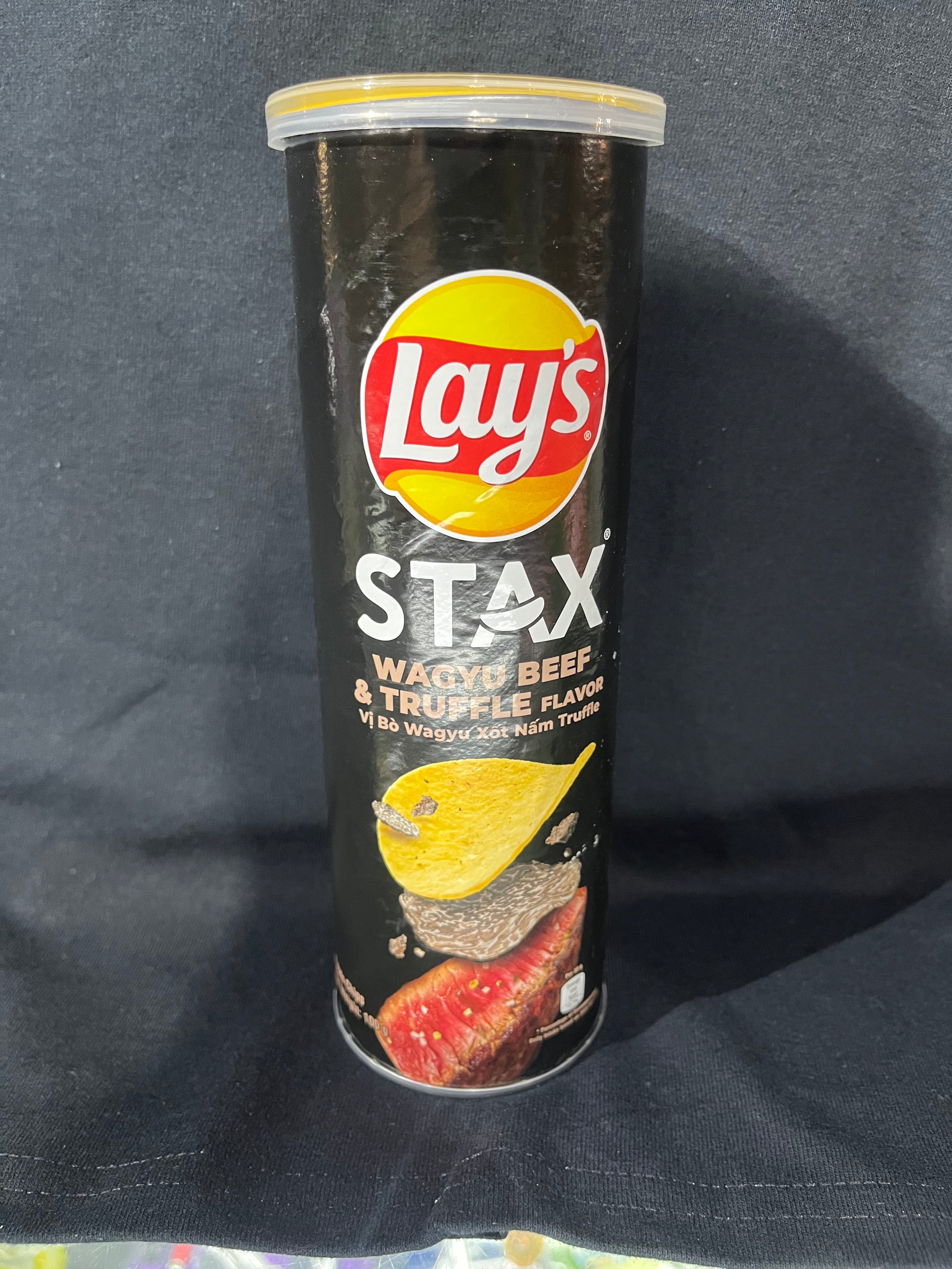 Exotic Lays Stax Wagu Beef and Truffle