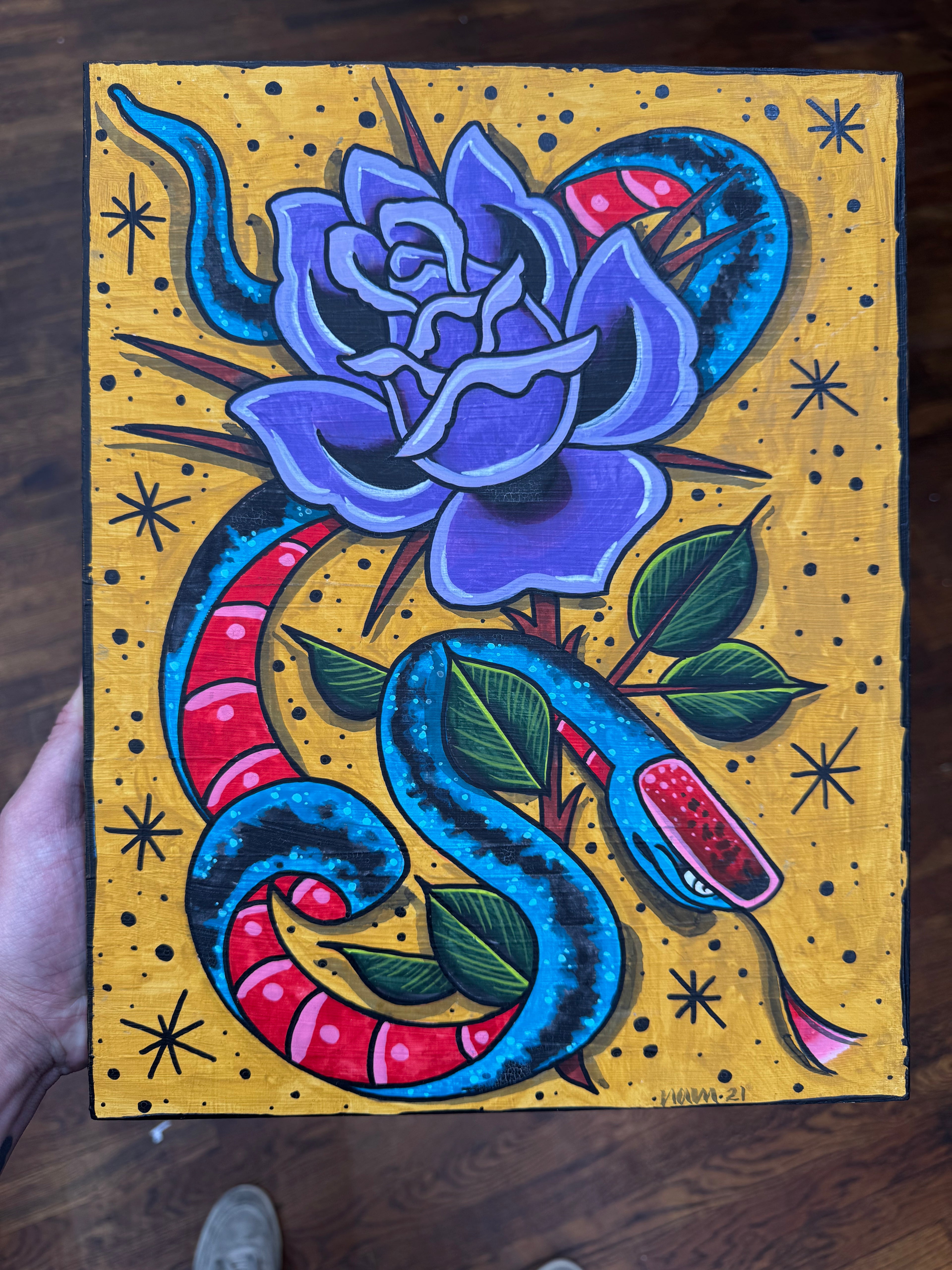 "Snake and Rose" - Mark Schwartzman