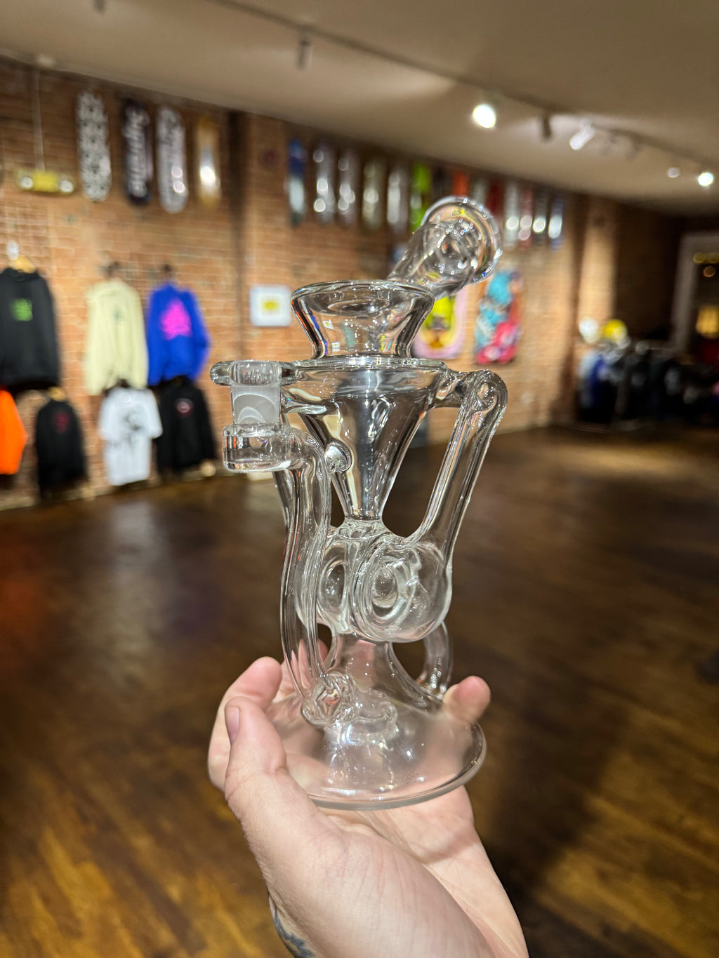 Brick Glass Drum Recycler