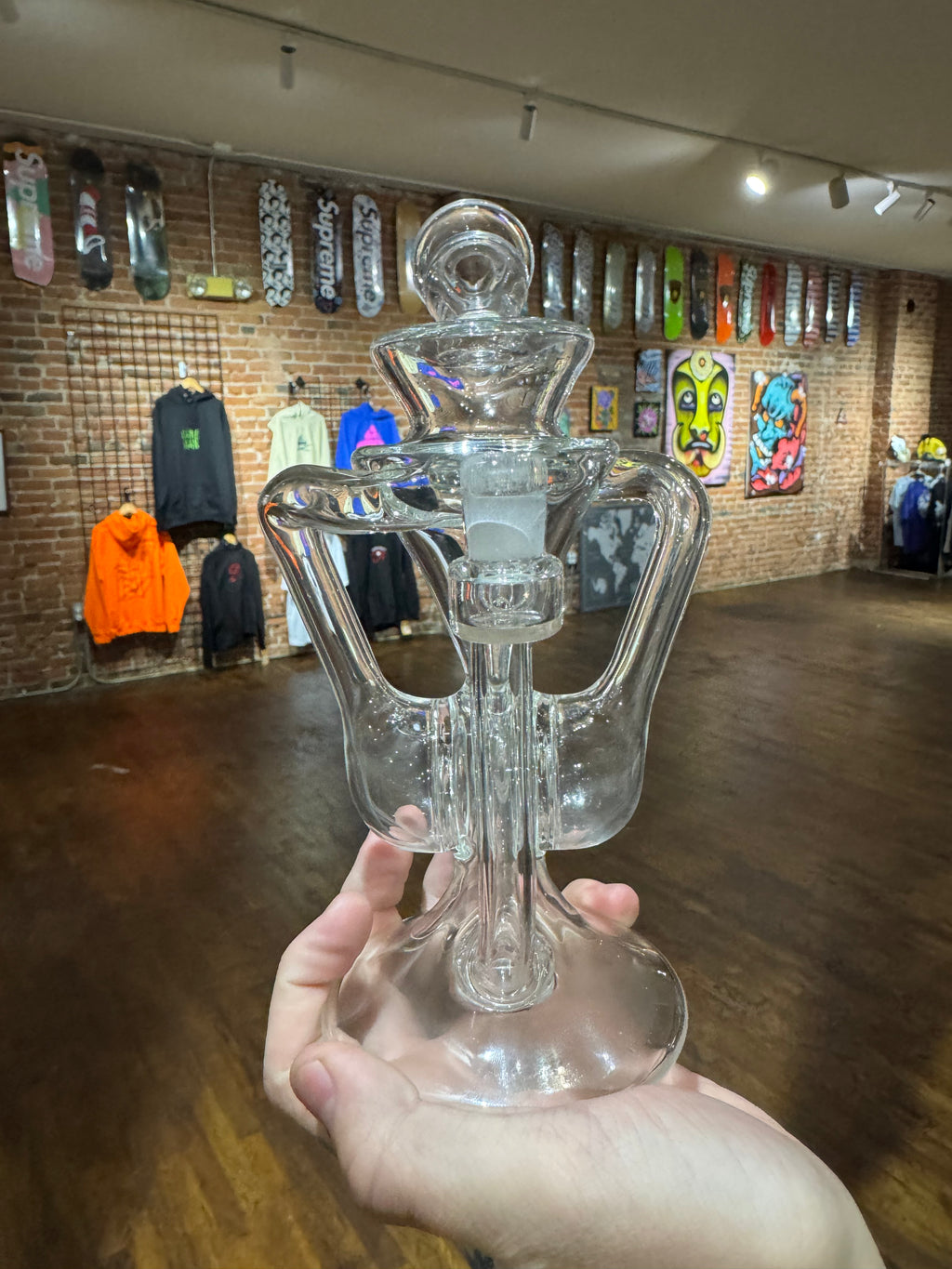 Brick Glass Drum Recycler